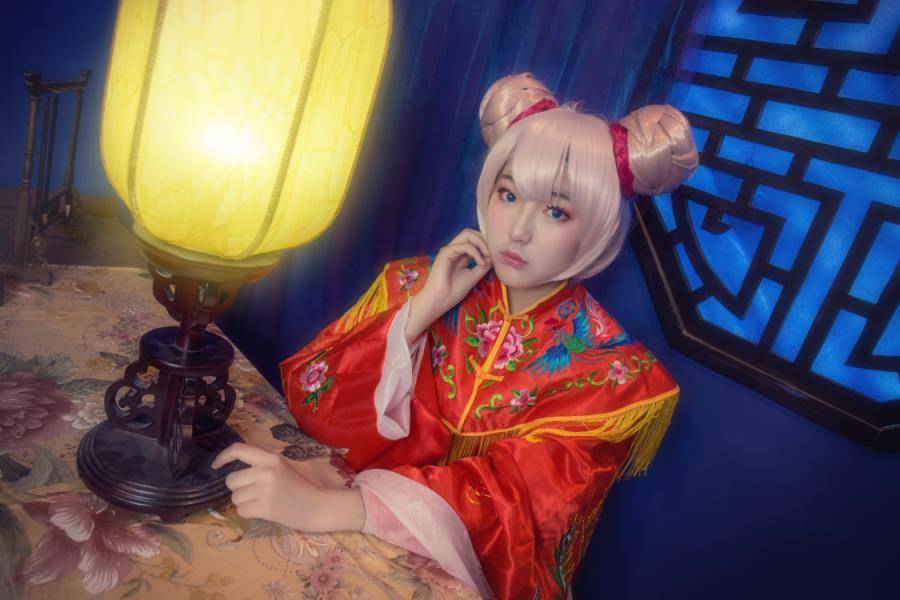 Cosplay福利/王者荣耀cosplay小乔私设嫁妆古典美图