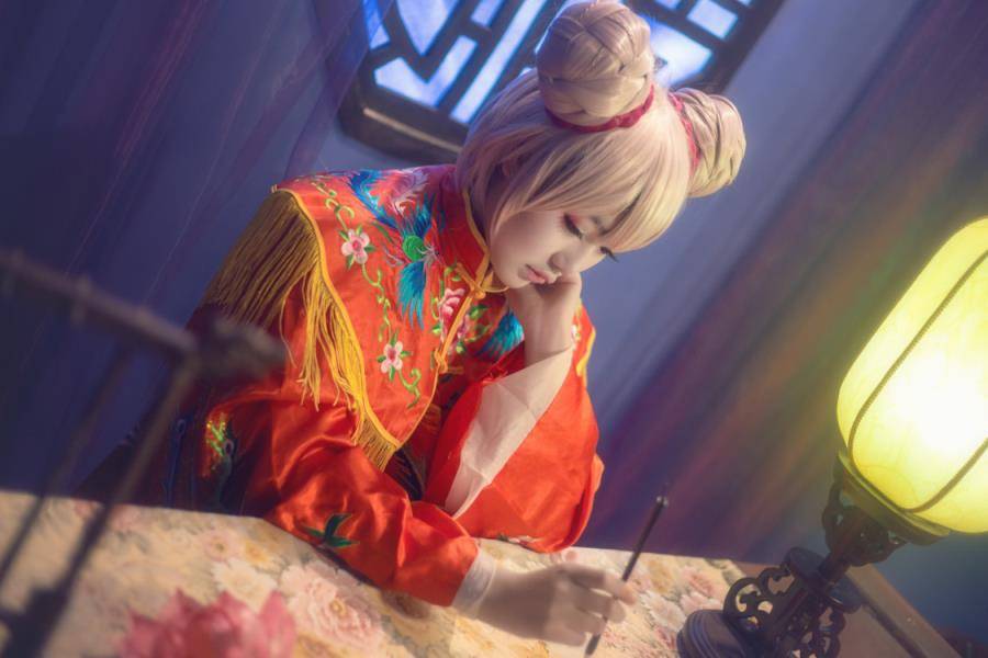 Cosplay福利/王者荣耀cosplay小乔私设嫁妆古典美图
