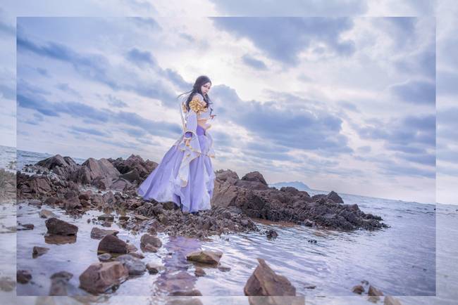 Cosplay福利/王者cos/王者荣耀cosplay紫霞仙子露娜高清美图