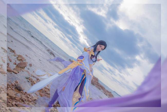 Cosplay福利/王者cos/王者荣耀cosplay紫霞仙子露娜高清美图