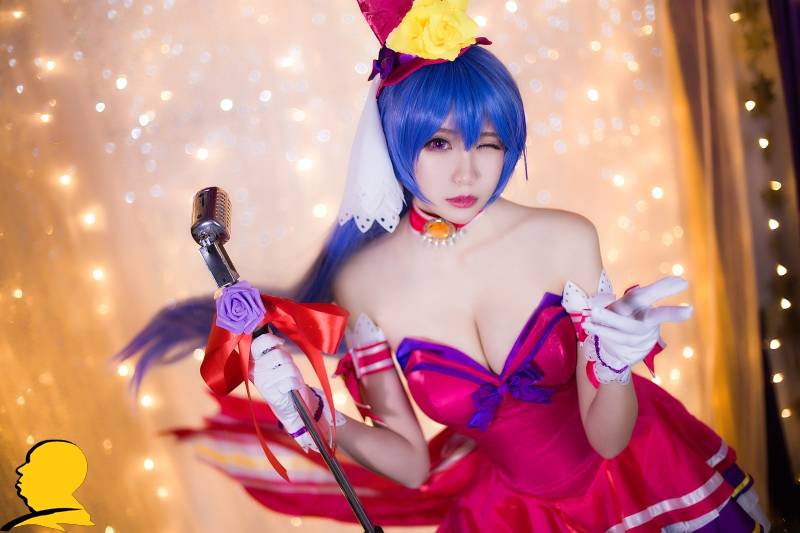 Cosplay福利/王者cos/元气少女王者荣耀cosplay偶像歌手王昭君