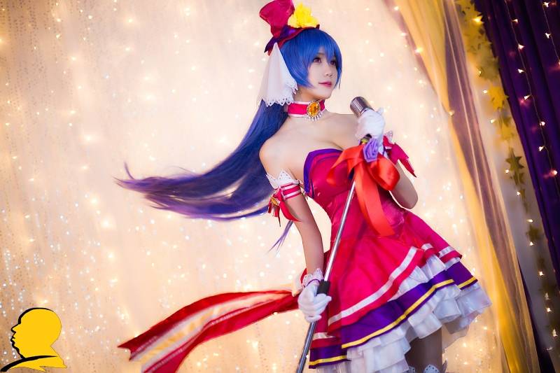 Cosplay福利/王者cos/元气少女王者荣耀cosplay偶像歌手王昭君
