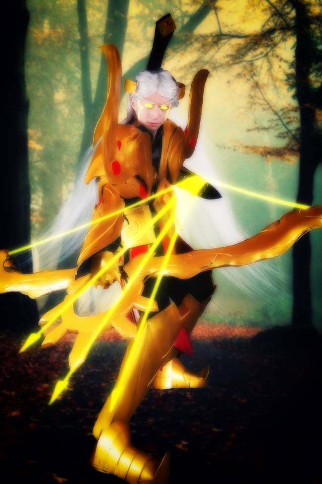 Cosplay福利/王者cos/王者荣耀后羿cosplay图片