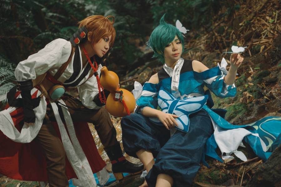 Cosplay福利/王者荣耀cosplay庄周图片-《蝴蝶是我，我就是蝴蝶》