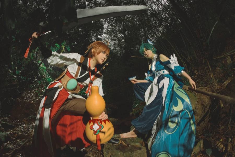 Cosplay福利/王者荣耀cosplay庄周图片-《蝴蝶是我，我就是蝴蝶》