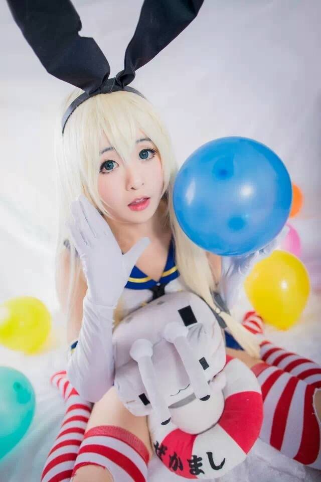 Cosplay福利/性感美女舰娘岛风cosplay私房写真