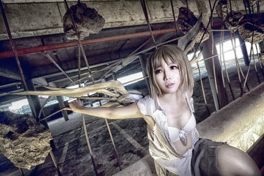 Cosplay福利/性感美女最终兵器彼女千濑cosplay高清图片