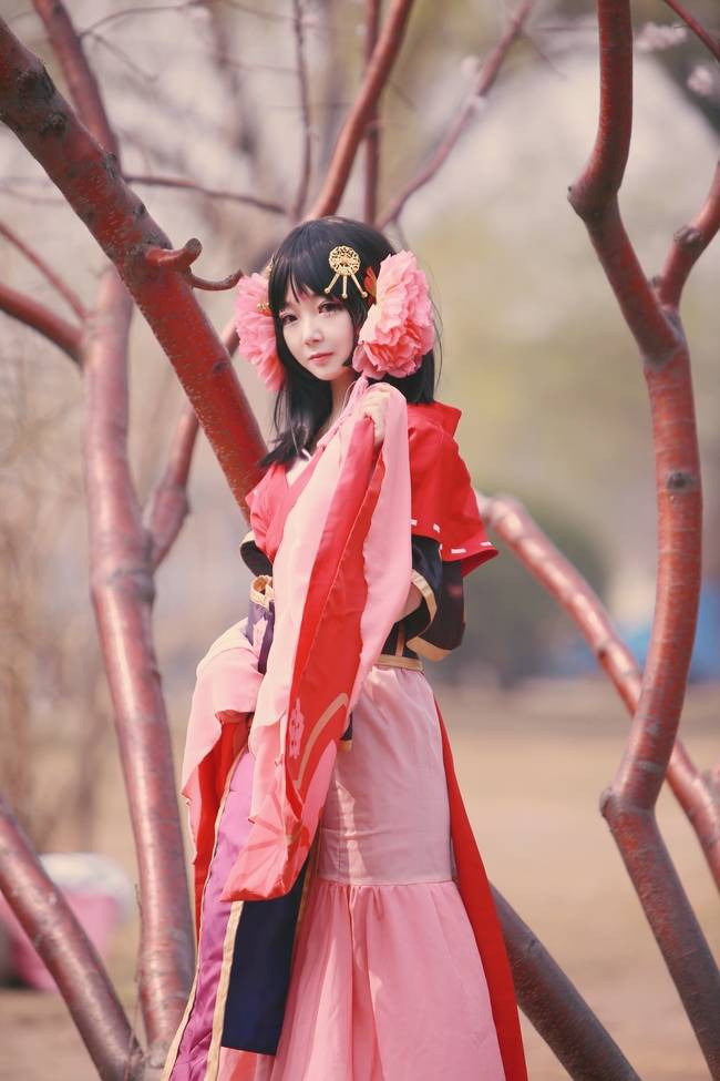 Cosplay福利/美艳绝伦的古风阴阳师cosplay樱花妖美女图片