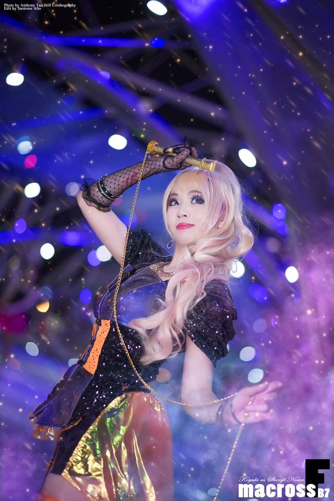 Cosplay福利/白皙美女超时空要塞雪莉露·诺姆梦幻炫酷cosplay美图