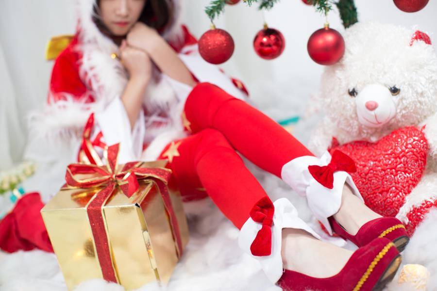 Cosplay福利/王者荣耀圣诞恋歌貂蝉cos唯美图片