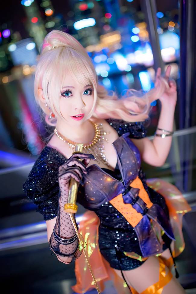 Cosplay福利/白皙美女超时空要塞雪莉露·诺姆梦幻炫酷cosplay美图