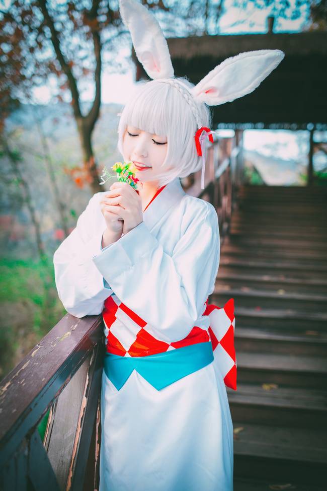 Cosplay福利/可爱萝莉阴阳师cosplay山兔唯美图片