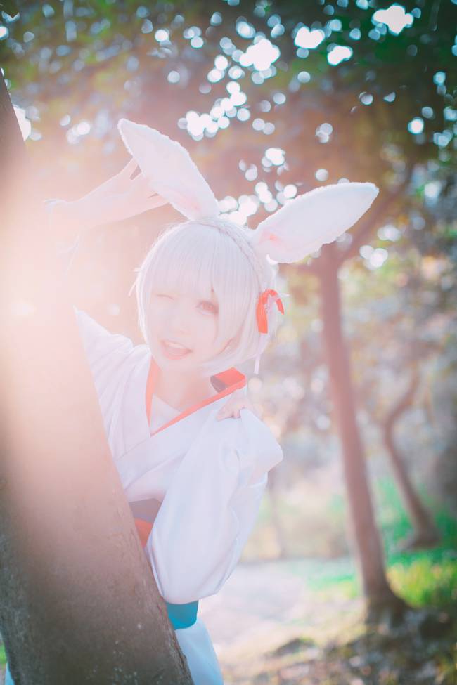 Cosplay福利/可爱萝莉阴阳师cosplay山兔唯美图片