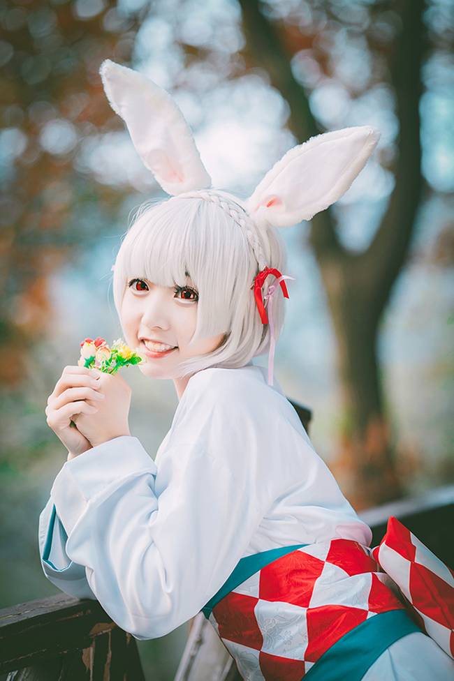 Cosplay福利/可爱萝莉阴阳师cosplay山兔唯美图片