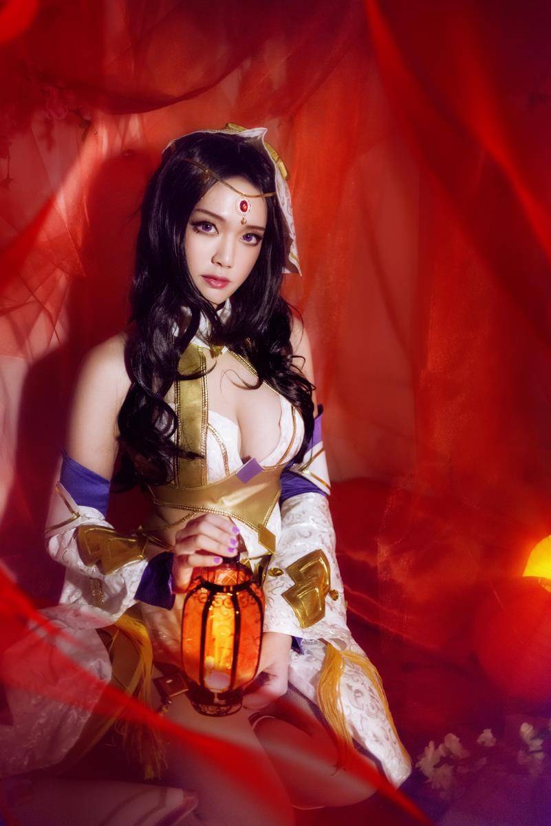 Cosplay福利/王者荣耀异域舞娘风情貂蝉cos美女图片