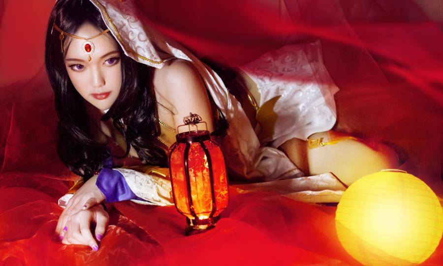 Cosplay福利/王者荣耀异域舞娘风情貂蝉cos美女图片