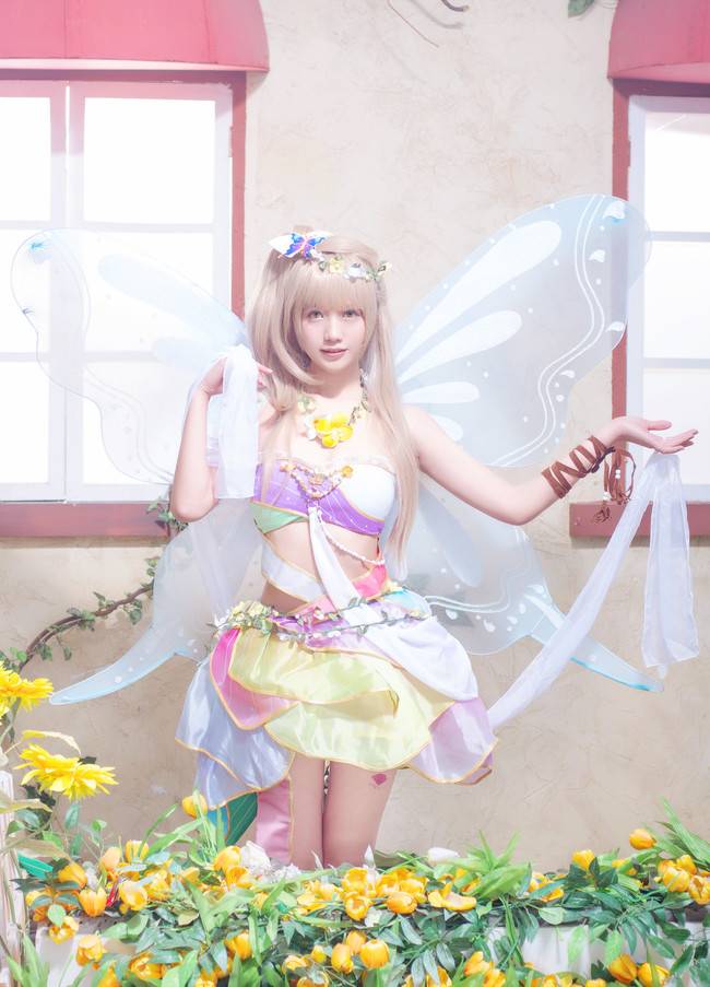 Cosplay福利/元气美少女LoveLive!南小鸟灵动小精灵cosplay图片