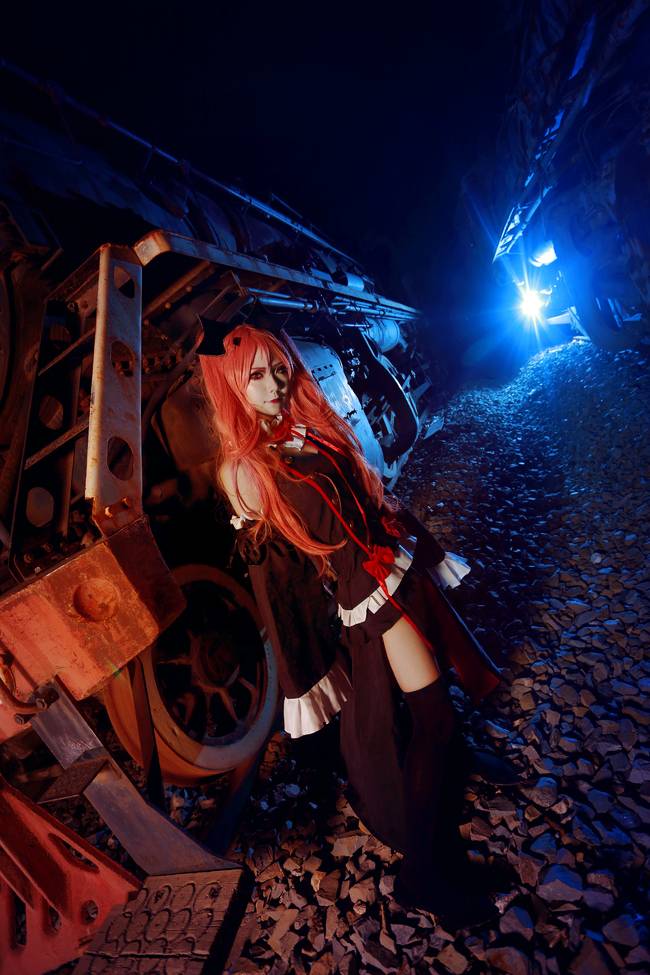 Cosplay福利/性感美女美腿终结的炽天使克鲁鲁·采佩西cos美图