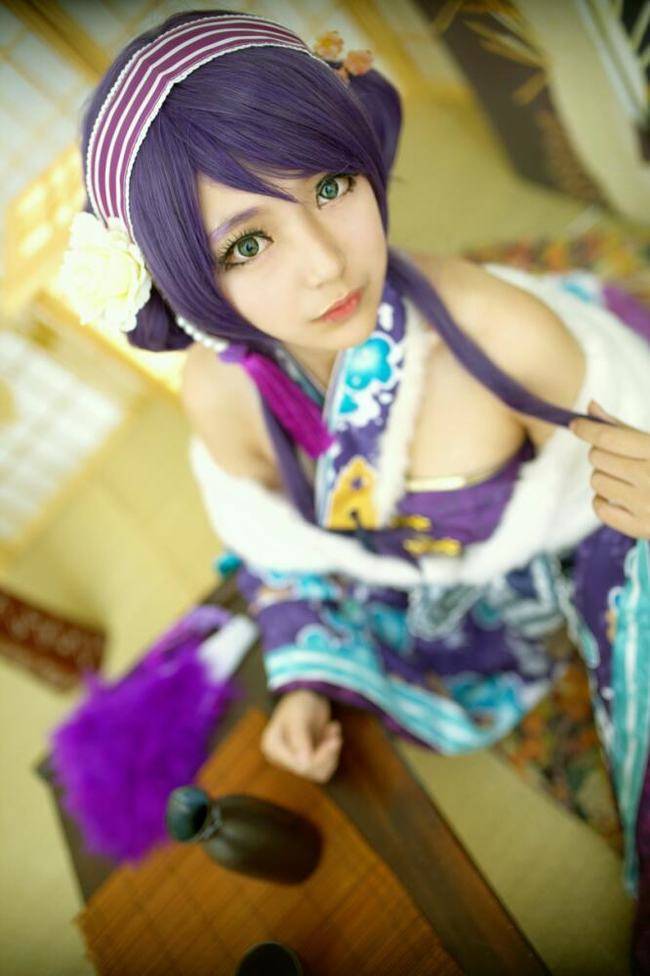 Cosplay福利/性感美女LoveLive!东条希cosplay写真美图