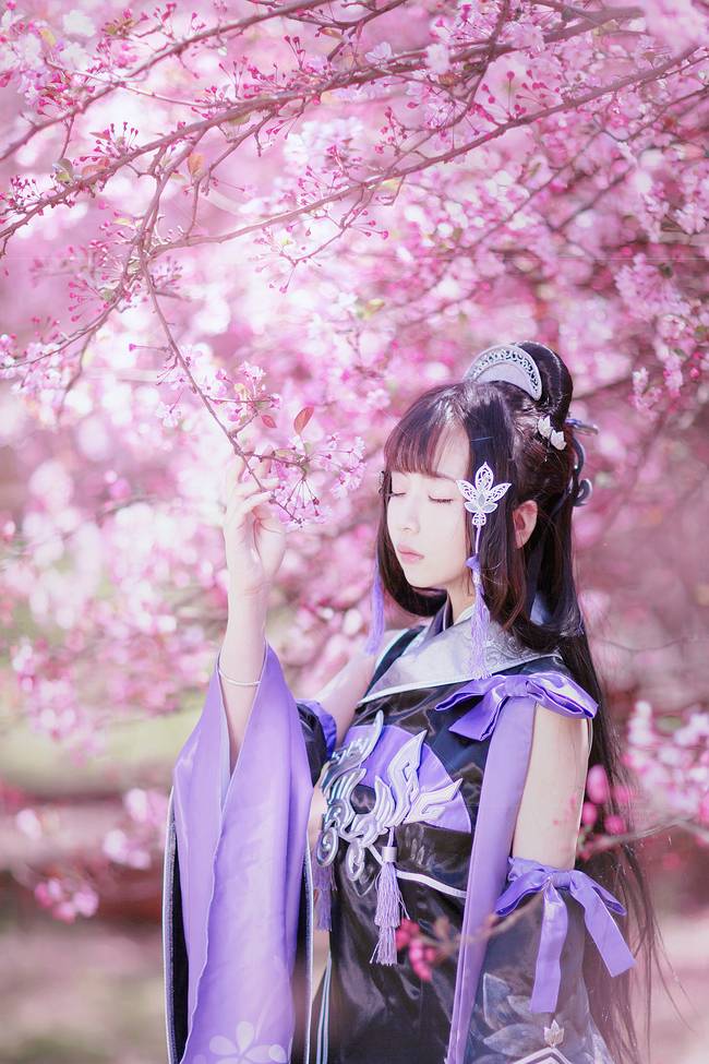 Cosplay福利/古装美女剑侠情缘网络版叁万花cos唯美图片