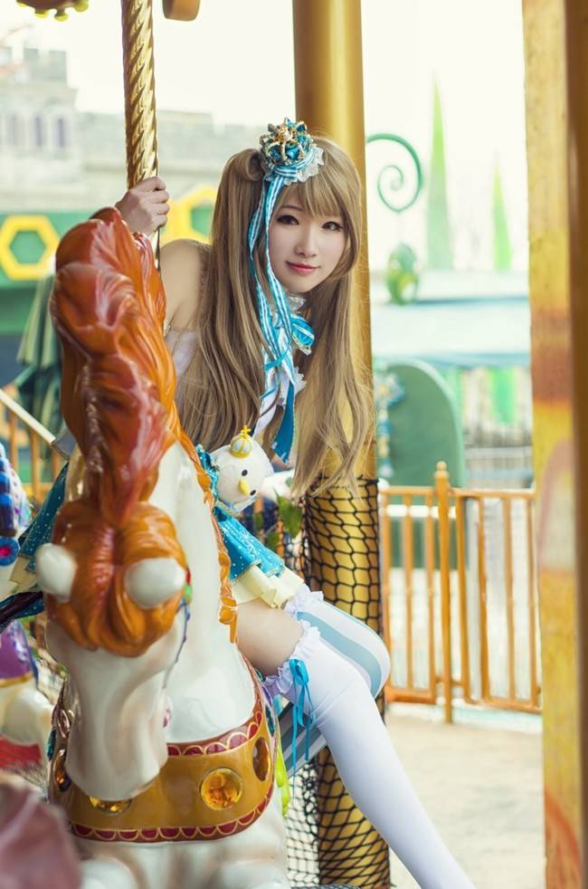 Cosplay福利/可爱萝莉lovelive南小鸟游乐园cosplay场照