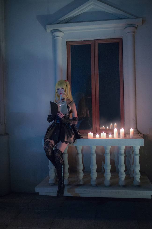 Cosplay福利/连衣裙美女死亡笔记弥海砂cosplay图片