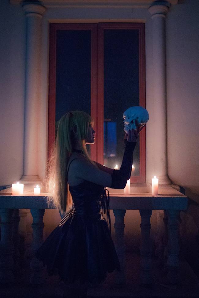 Cosplay福利/连衣裙美女死亡笔记弥海砂cosplay图片