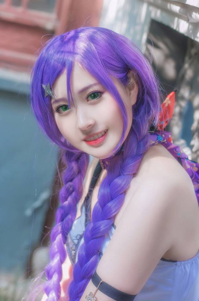 Cosplay福利/清纯美女LoveLive!东条希忍者觉醒cos美图