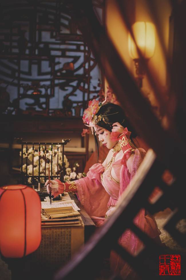 Cosplay福利/剑侠情缘网络版叁七秀cosplay古装美女