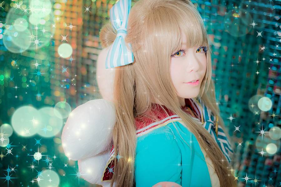 Cosplay福利/lovelive!姐妹花萝莉JK制服超萌cos图片
