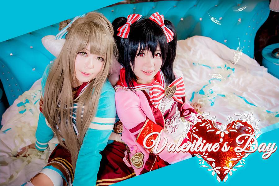 Cosplay福利/lovelive!姐妹花萝莉JK制服超萌cos图片