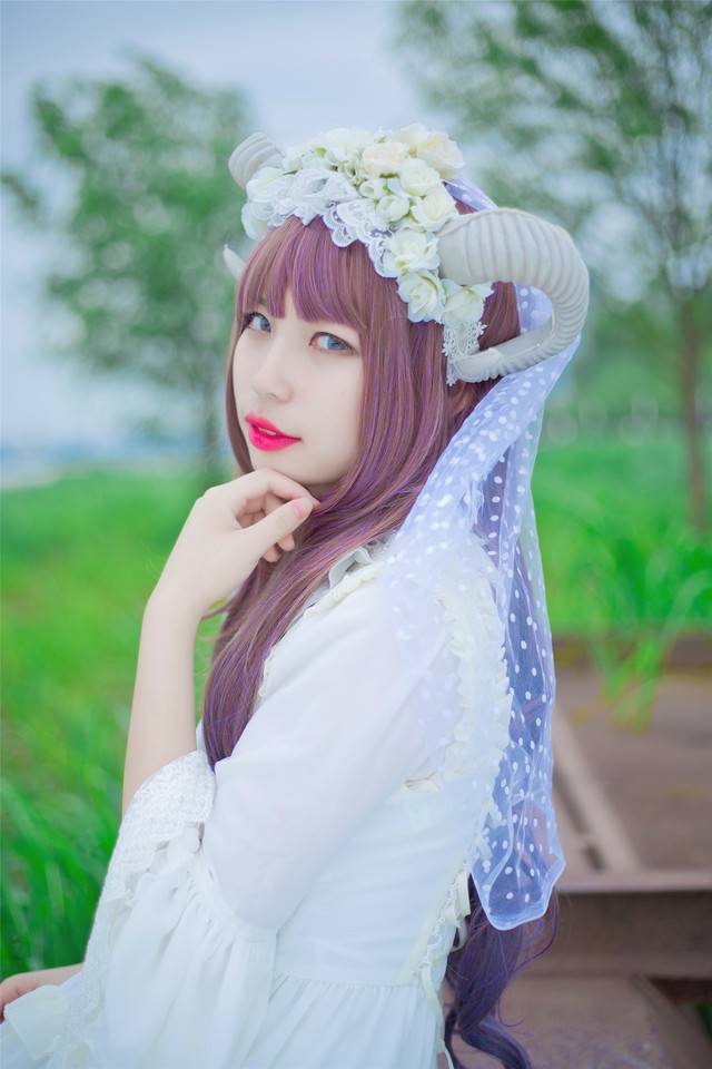 Cosplay福利/清纯美女户外婚纱唯美cosplay美图