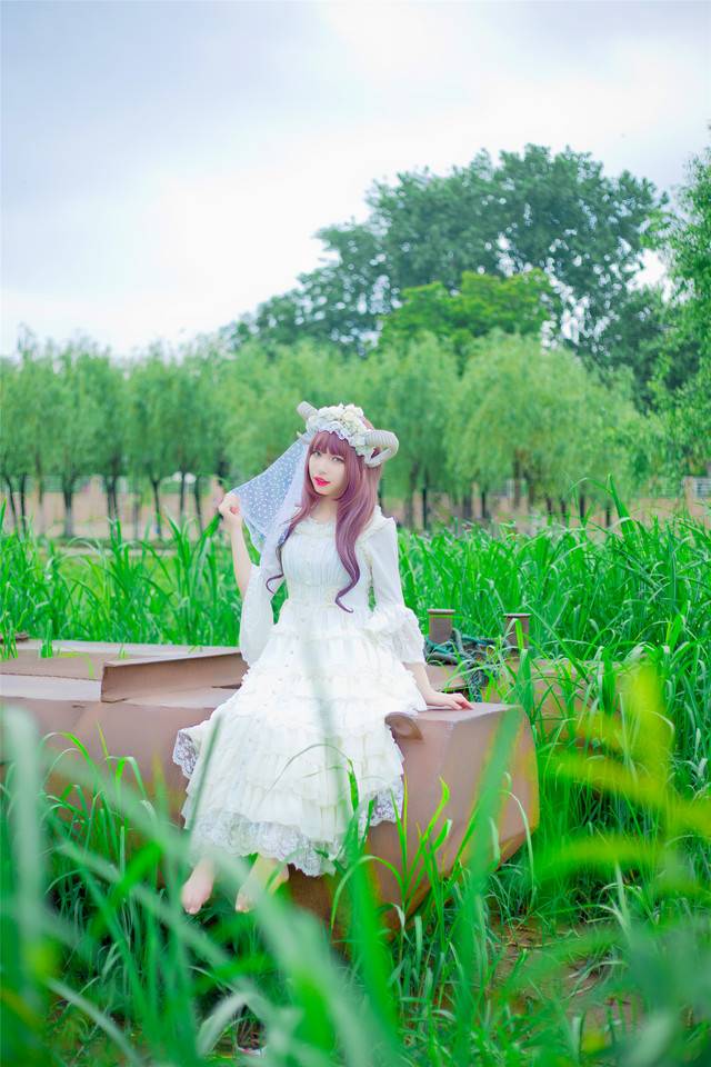 Cosplay福利/清纯美女户外婚纱唯美cosplay美图