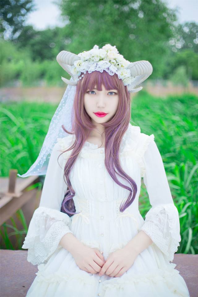 Cosplay福利/清纯美女户外婚纱唯美cosplay美图