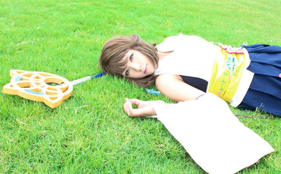 Cosplay福利/神还原最终幻想萌妹尤娜唯美cosplay美女写真