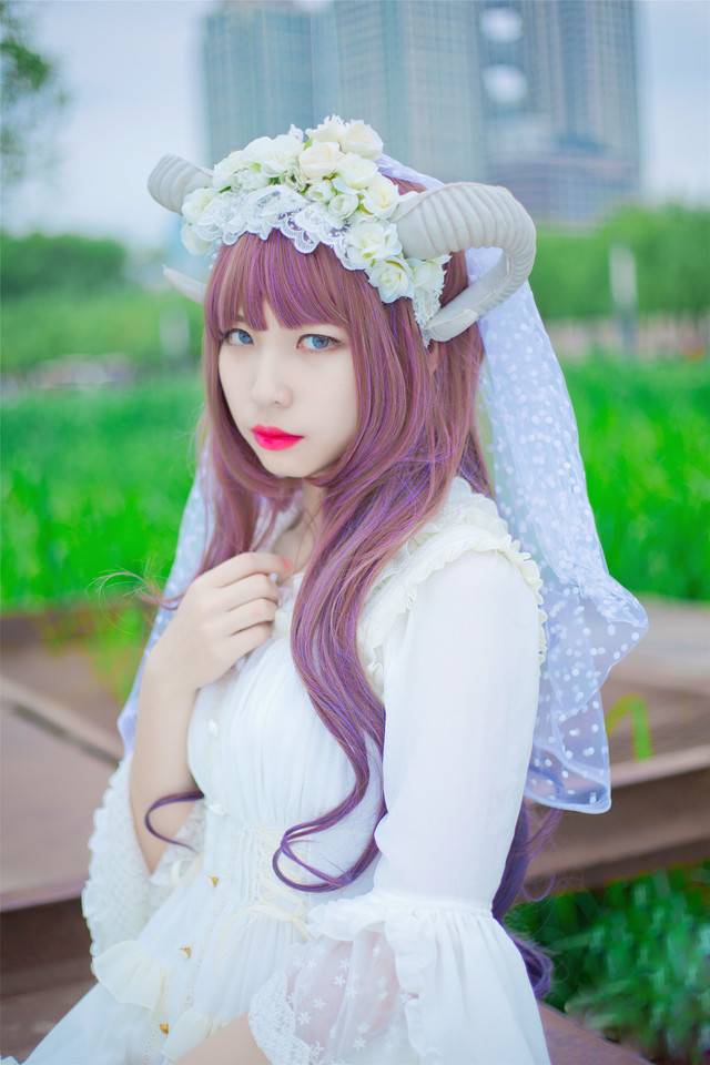 Cosplay福利/清纯美女户外婚纱唯美cosplay美图