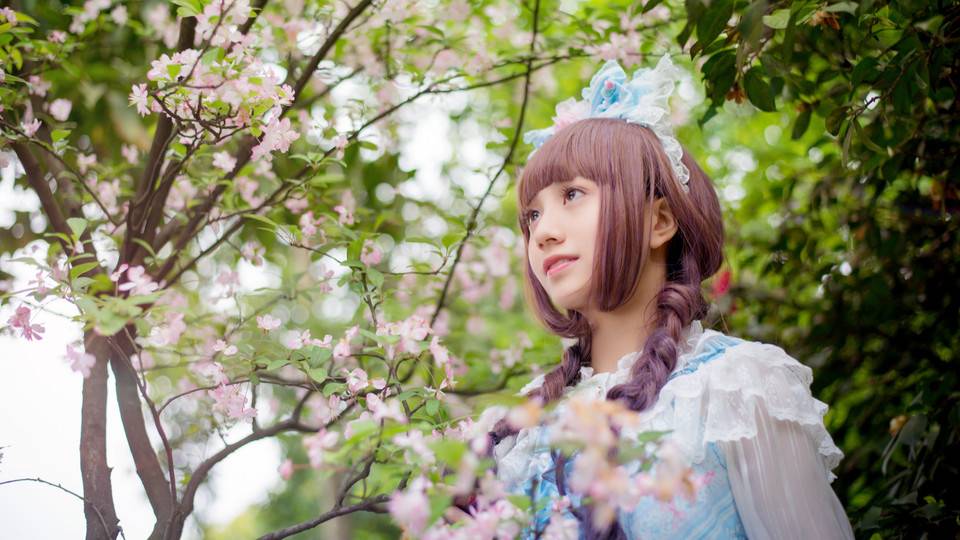 Cosplay福利/超美萌萝莉洋装唯美cosplay美图