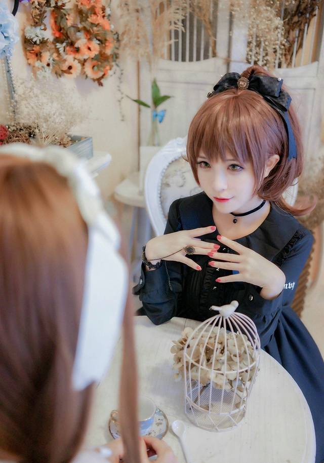 Cosplay福利/清纯美女可爱甜美百合cosplay唯美图片