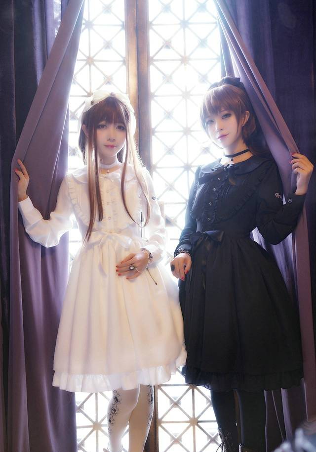 Cosplay福利/清纯美女可爱甜美百合cosplay唯美图片