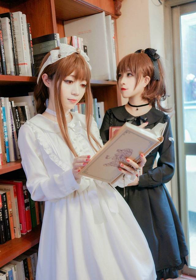 Cosplay福利/清纯美女可爱甜美百合cosplay唯美图片
