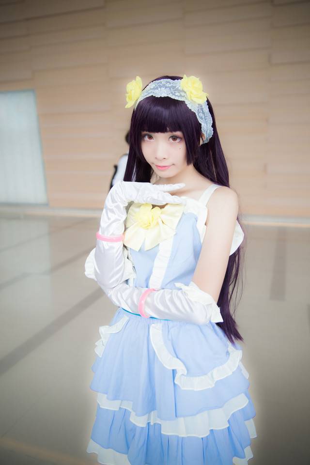 Cosplay福利/清纯美女美腿丝袜cosplay黑猫漫展图片