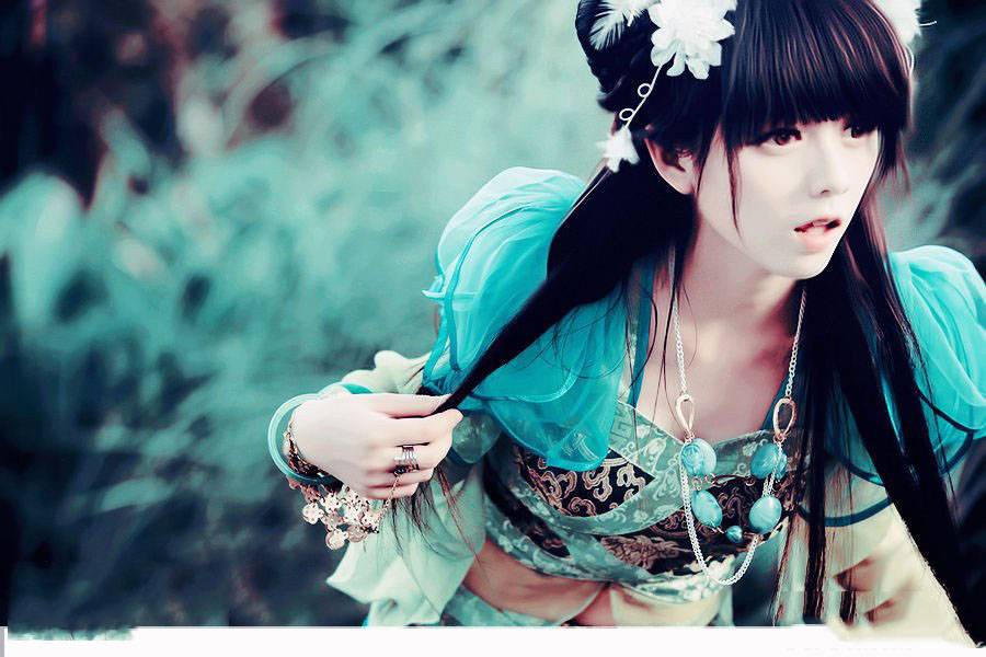 Cosplay福利/广心水吉《诛仙》女主角碧瑶唯美cos图片