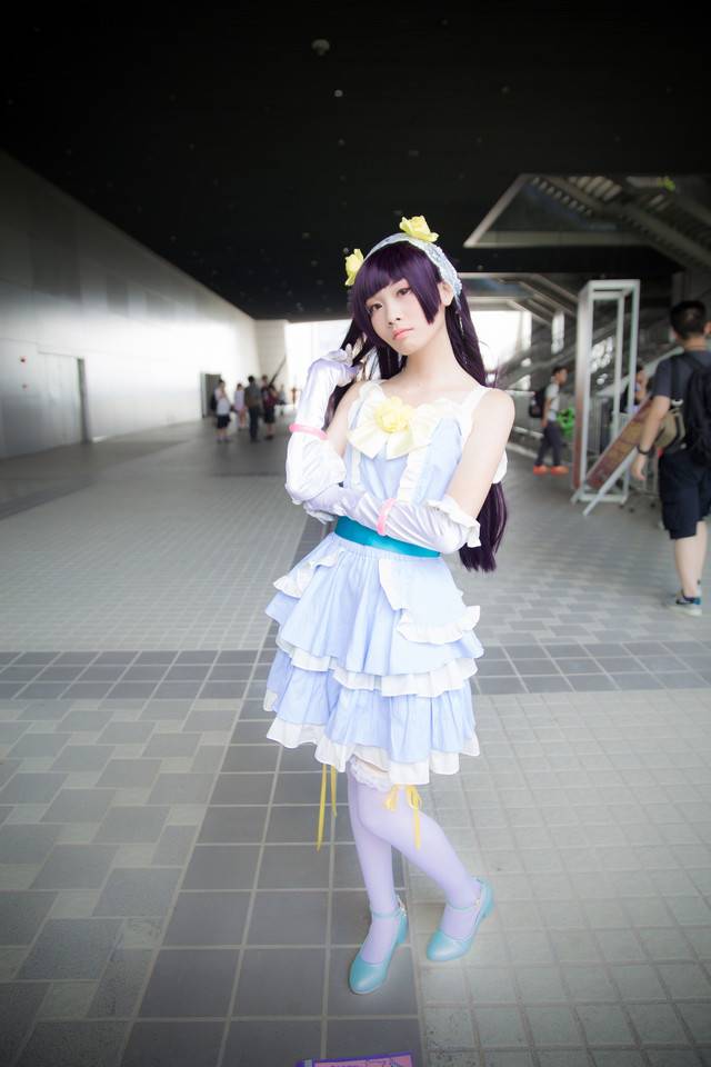 Cosplay福利/清纯美女美腿丝袜cosplay黑猫漫展图片