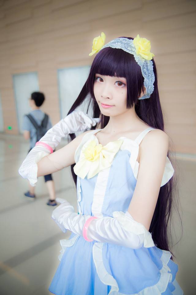 Cosplay福利/清纯美女美腿丝袜cosplay黑猫漫展图片