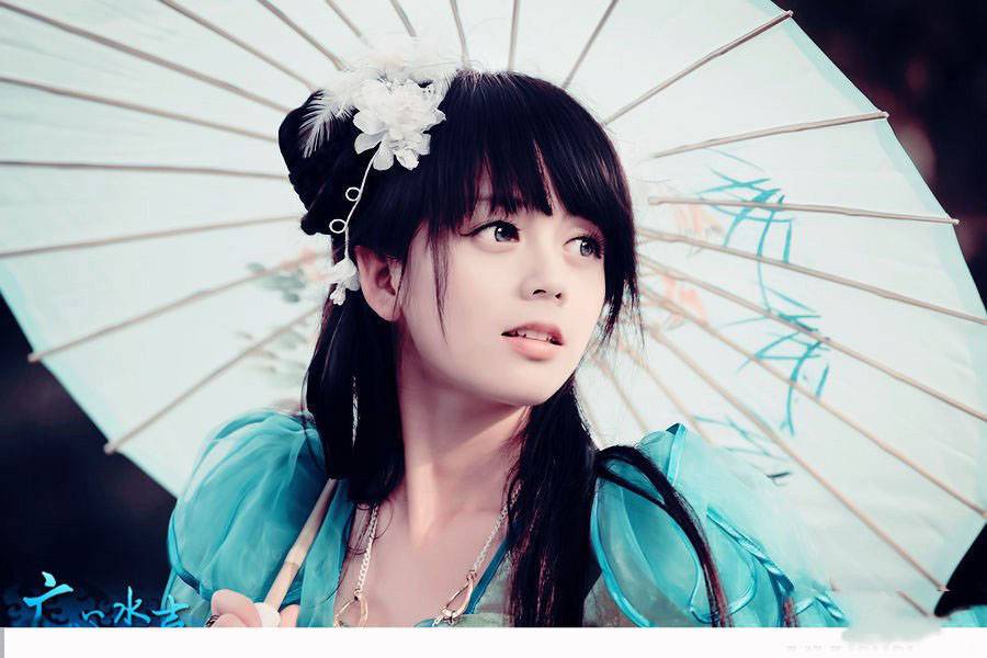 Cosplay福利/广心水吉《诛仙》女主角碧瑶唯美cos图片