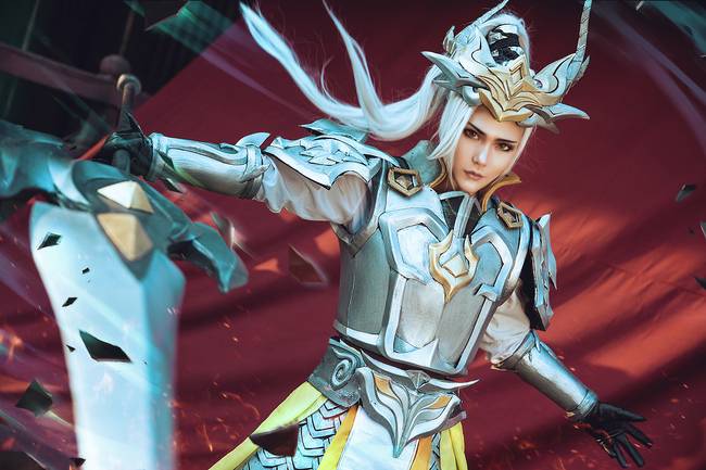 Cosplay福利/超高还原王者荣耀cosplay韩信帅气图片