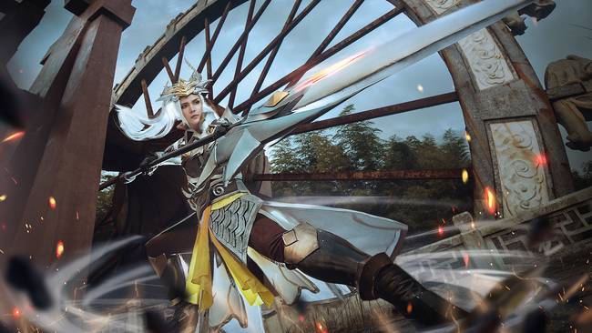 Cosplay福利/超高还原王者荣耀cosplay韩信帅气图片