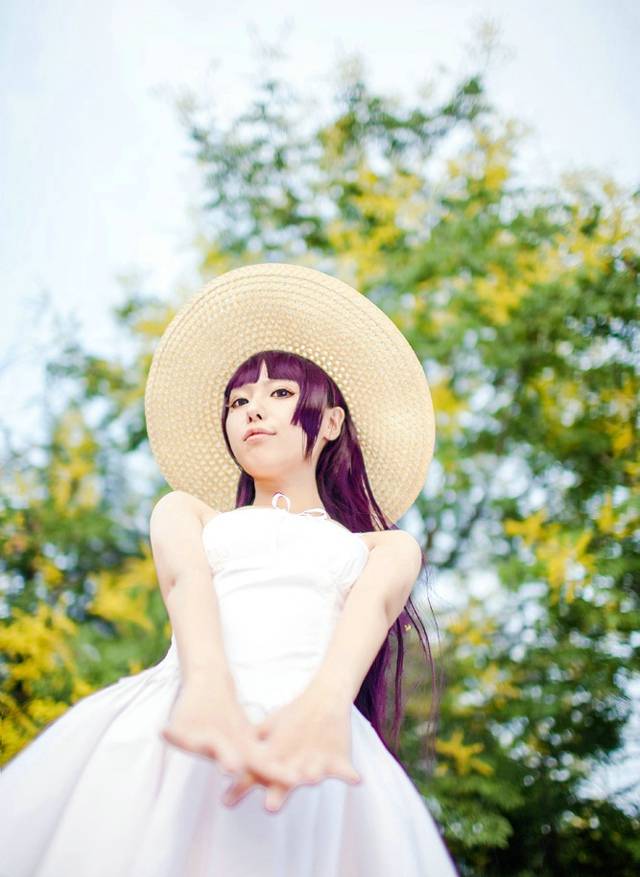 Cosplay福利/清纯美女户外唯美cosplay写真美图