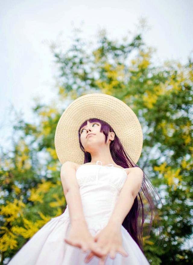 Cosplay福利/清纯美女户外唯美cosplay写真美图