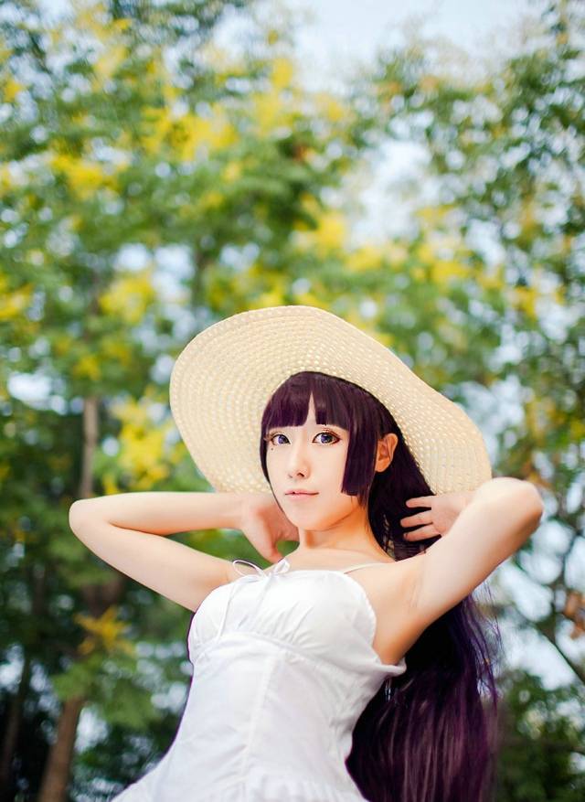 Cosplay福利/清纯美女户外唯美cosplay写真美图